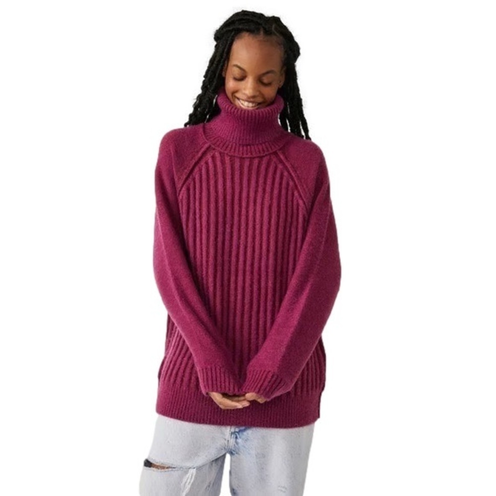 Free People Big City Cozy Turtleneck Sweater